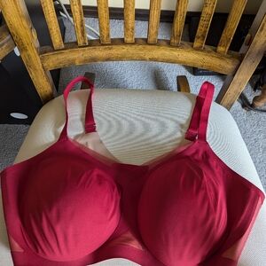 Honeylove Crossover Bra 3x Ruby